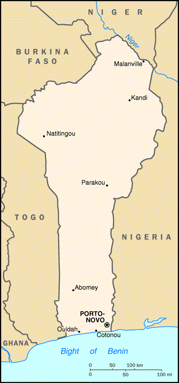 map of the country